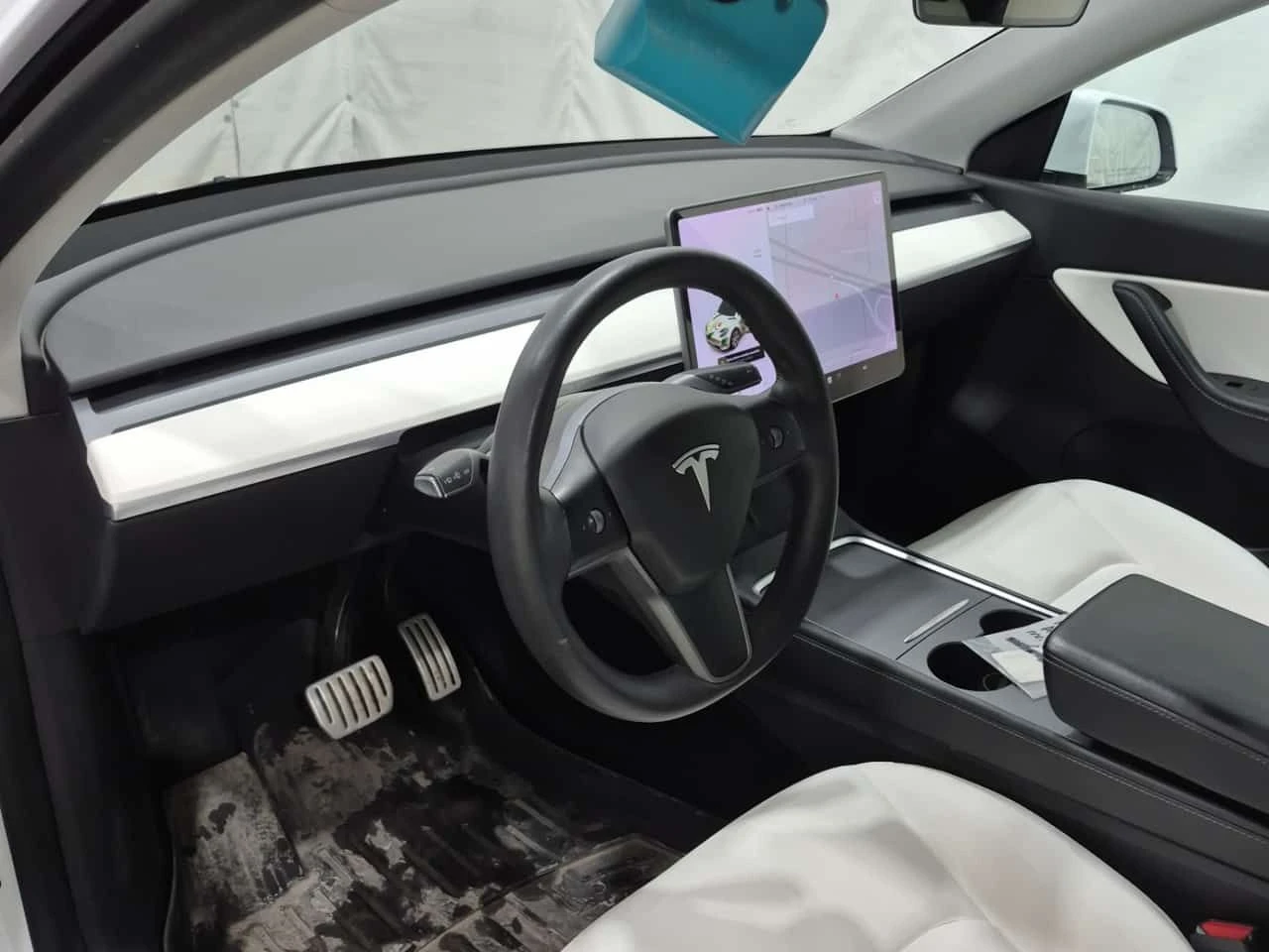 Tesla Model Y * PERFORMANCE * ПОДГРЕВ* BLIND SPOT* , снимка 10 - Автомобили и джипове - 53953460