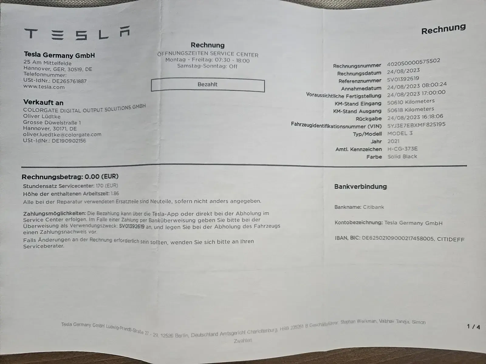 Tesla Model 3 4х4 Европейска с гаранция , снимка 12 - Автомобили и джипове - 54964513