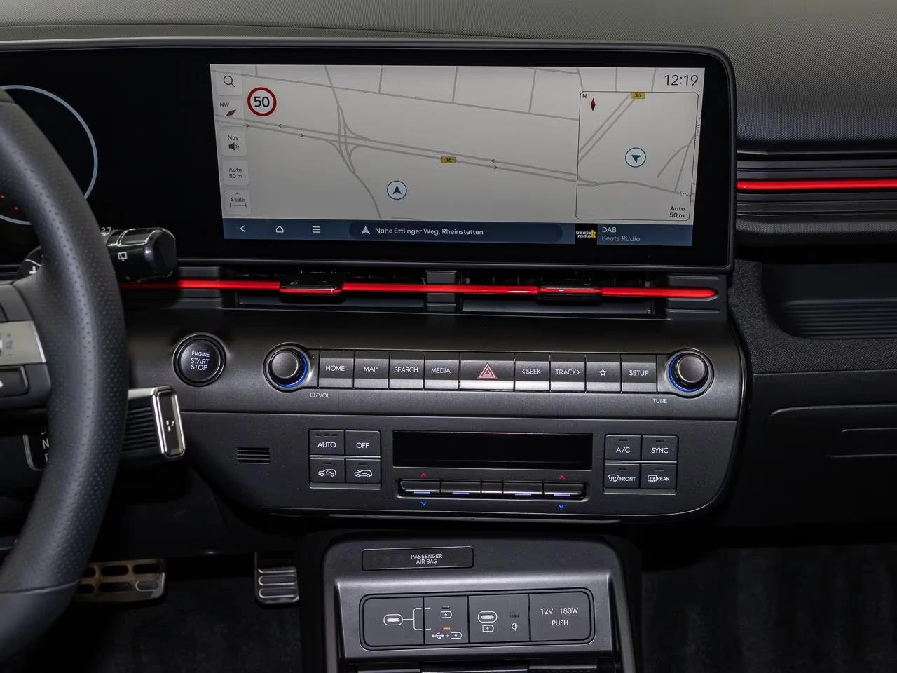Hyundai Kona N LINE/139HP/DCT/KLESS/CAM/NAVI/260h, снимка 10 - Автомобили и джипове - 54959511