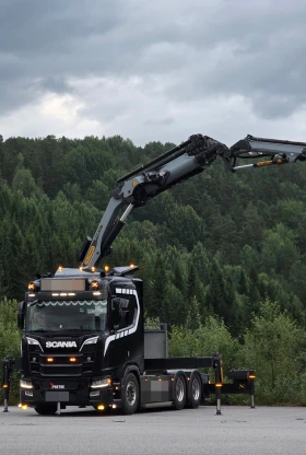 Scania R 650 + Palfinger PK 37002 tec 7 , снимка 1