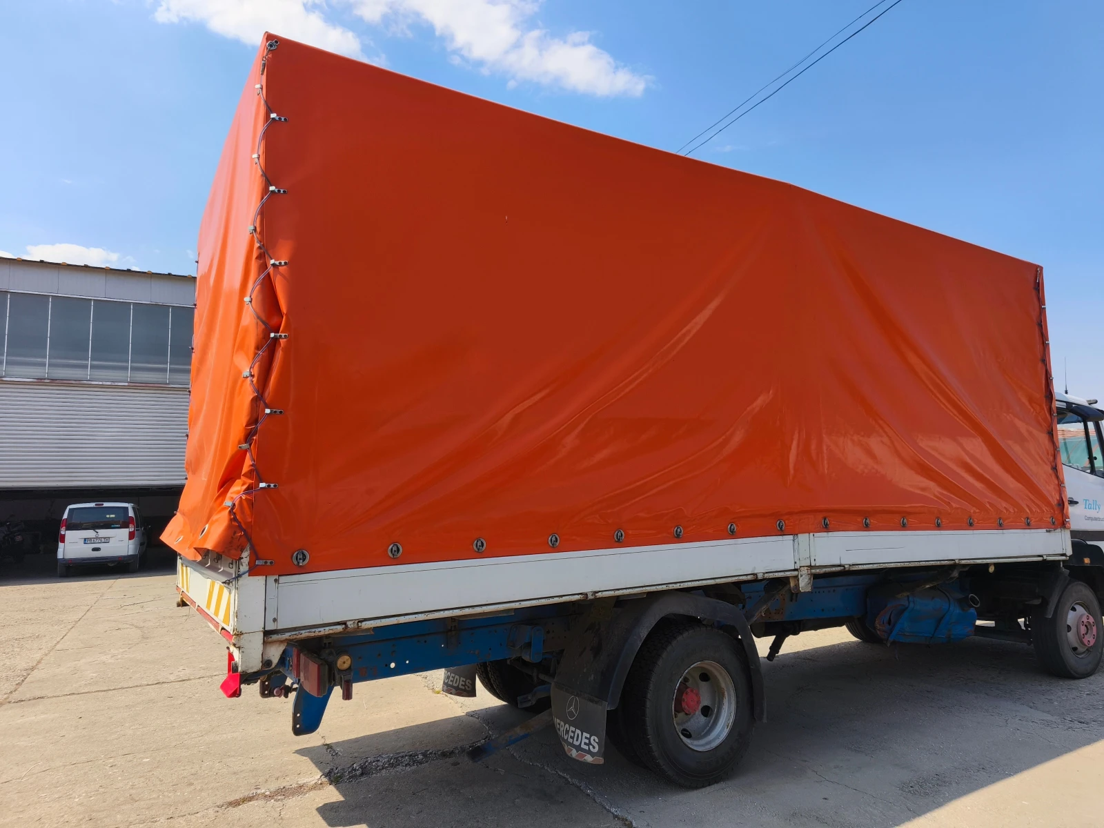 Mercedes-Benz Atego каросерия 6.30м нов бризент - изображение 2