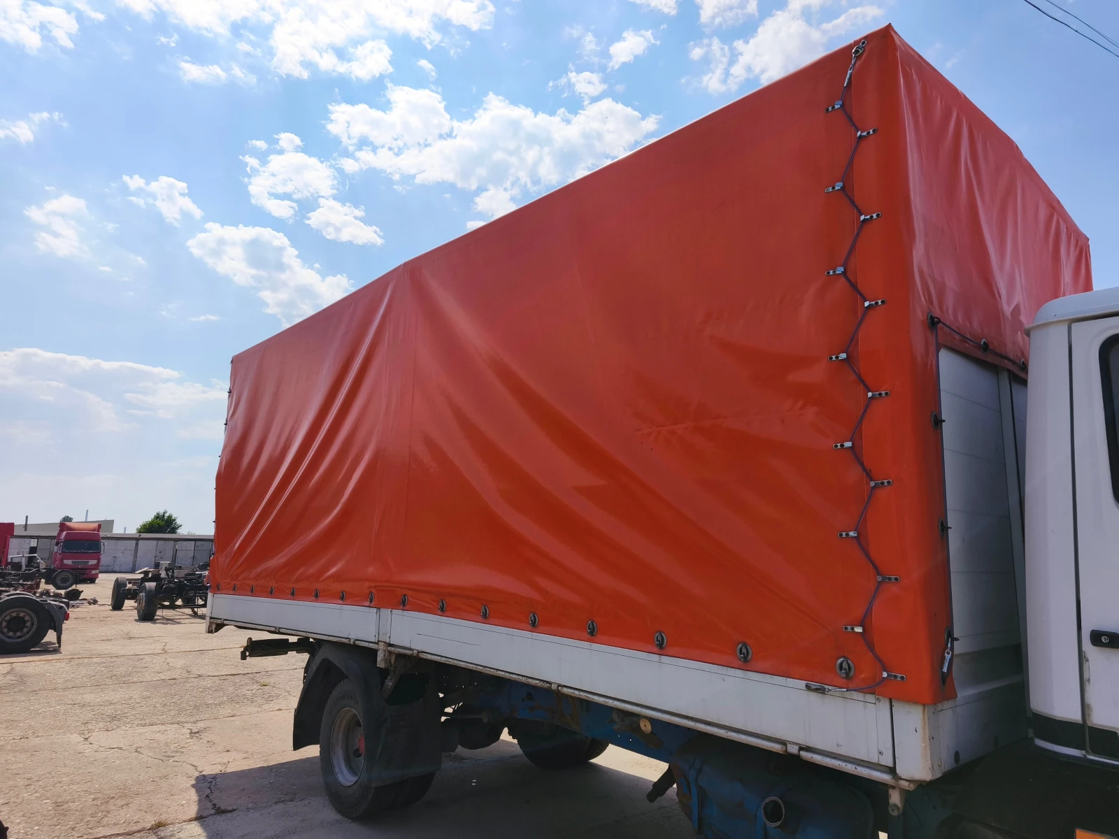 Mercedes-Benz Atego каросерия 6.30м нов бризент - изображение 3