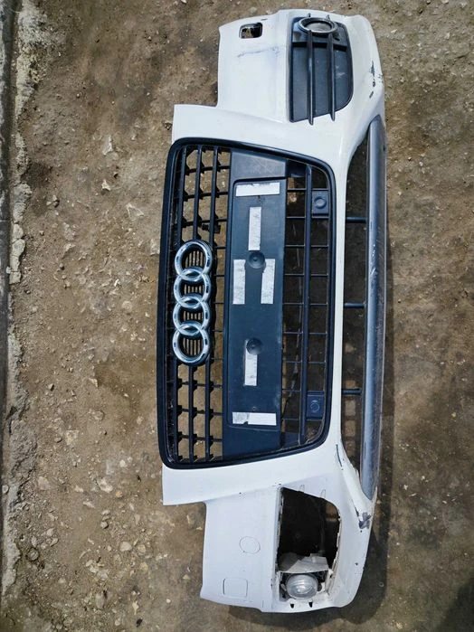 Предна S-line Броня Audi A4 b8 8K оригинална оборудваа бяла броня Ауди 8K0807065