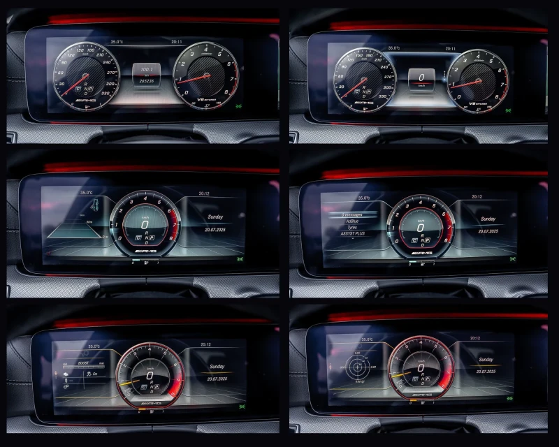 Mercedes-Benz E 220 AMG/9G-TRONIC/DISTRONIC/PANORAMA/360CAMERA/DIGITAL, снимка 17 - Автомобили и джипове - 51132116