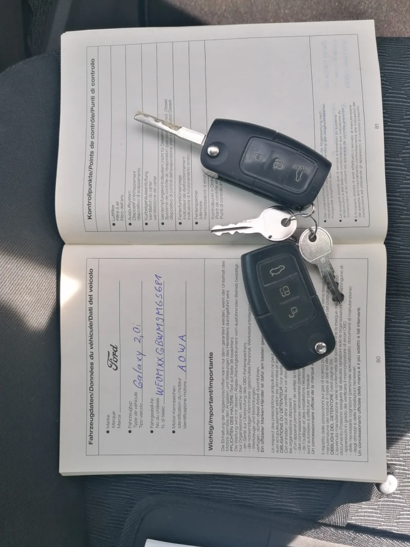 Ford Galaxy 2.0 Швейцария , снимка 14 - Автомобили и джипове - 53475017