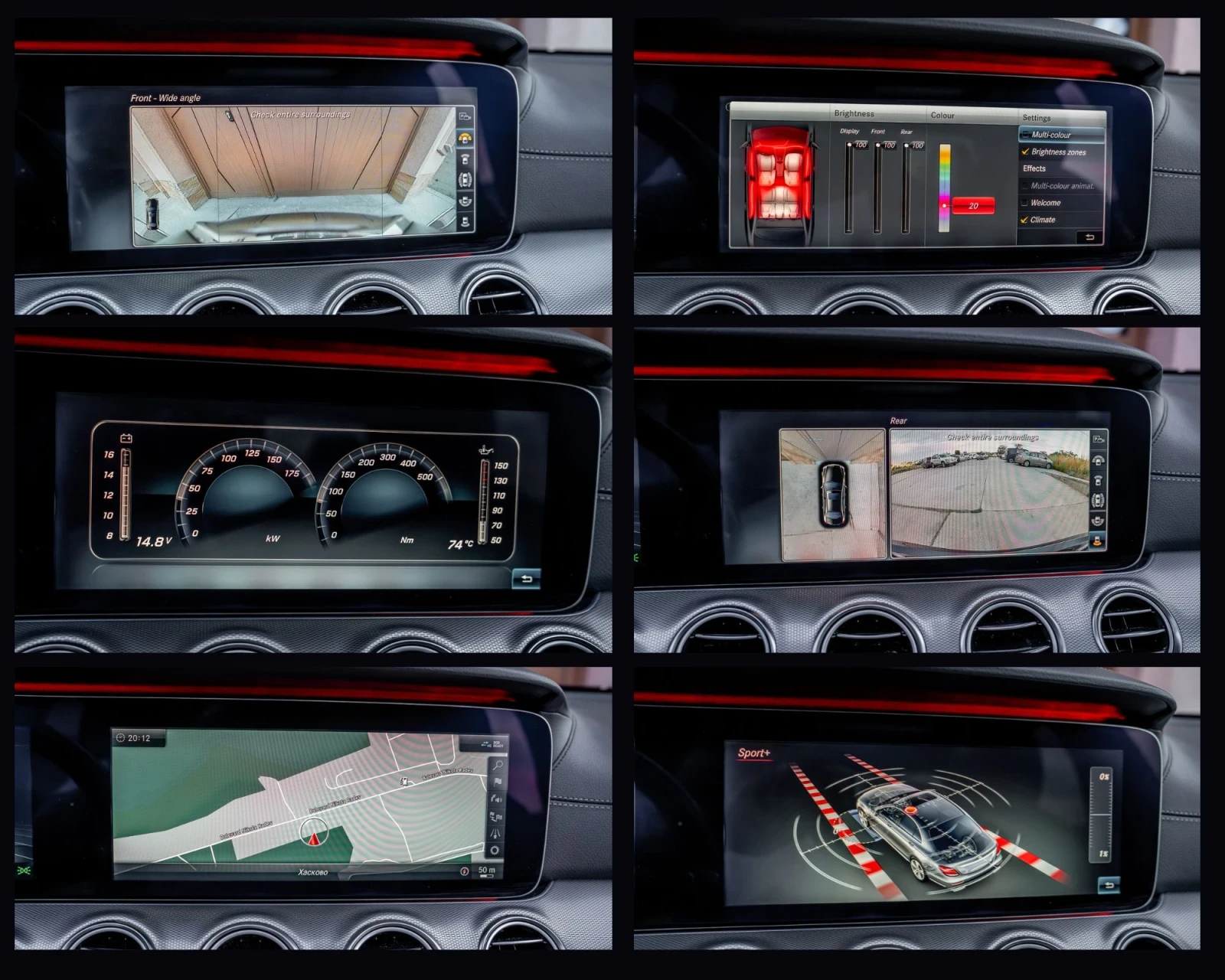 Mercedes-Benz E 220 AMG/9G-TRONIC/DISTRONIC/PANORAMA/360CAMERA/DIGITAL | Mobile.bg   16