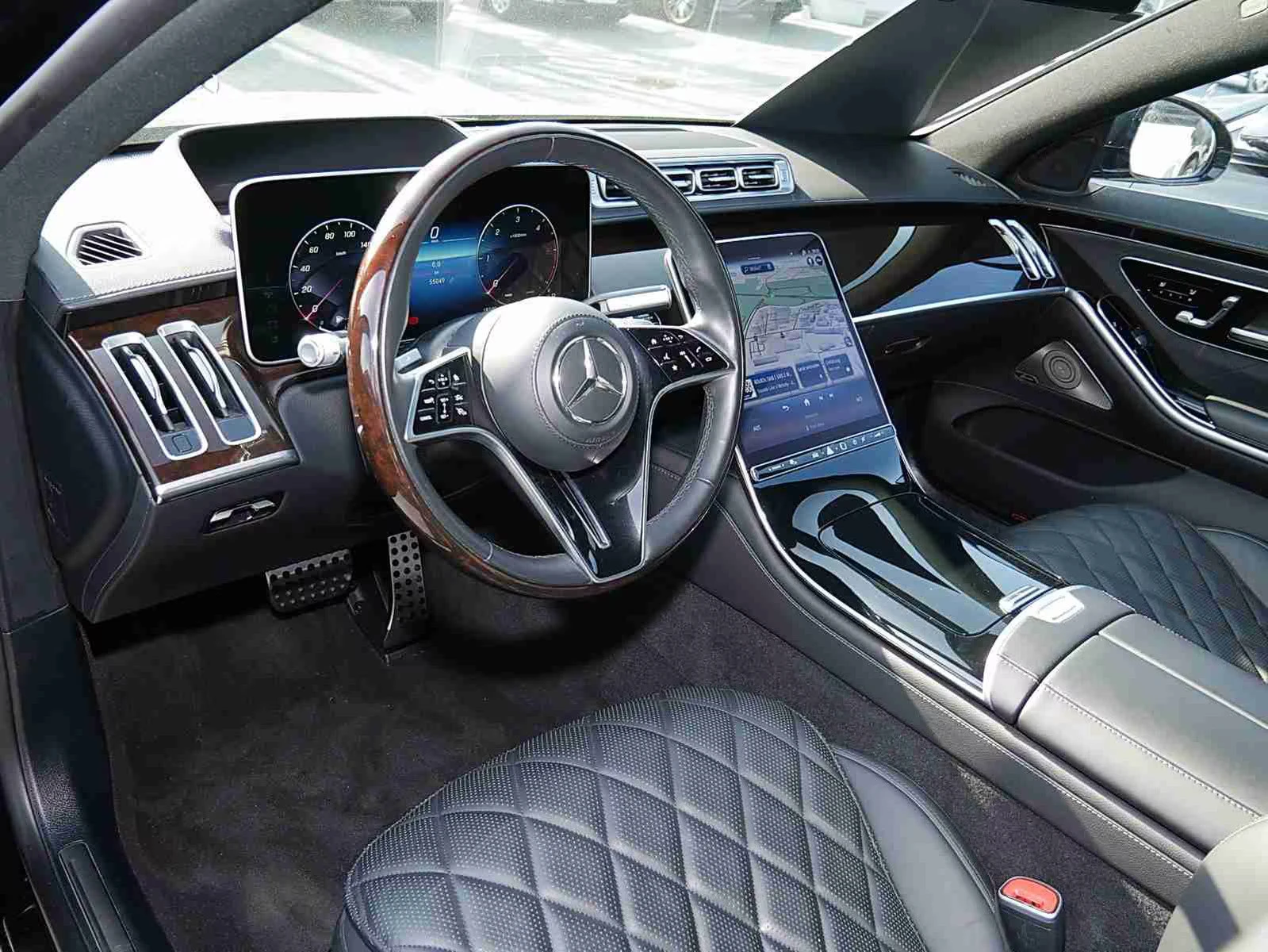 Mercedes-Benz S 450 d/4MATIC/LONG/367HP/AMG/HUD/PANO/DIGITAL/3D+ /473f - изображение 5