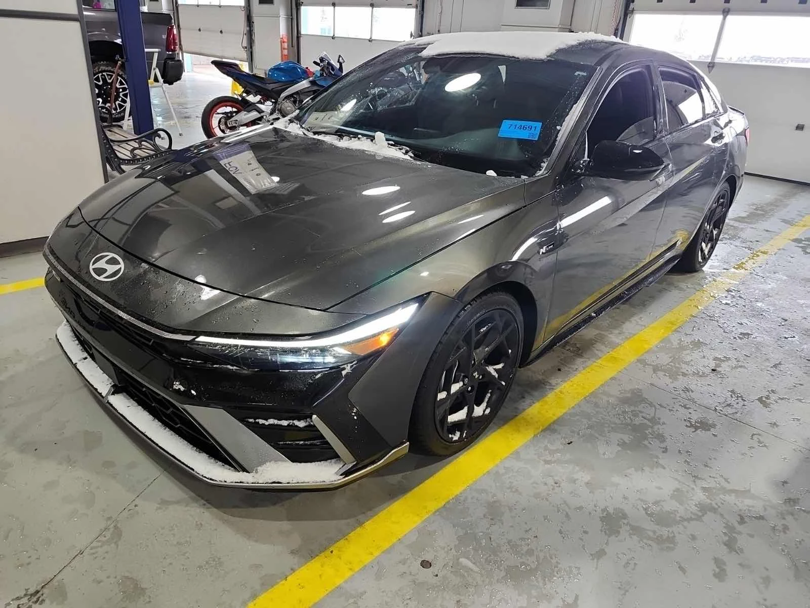 Hyundai Elantra * N line* CARFAX * БЕЗ ПЪРВОНАЧАЛНА ВНОСКА - изображение 3