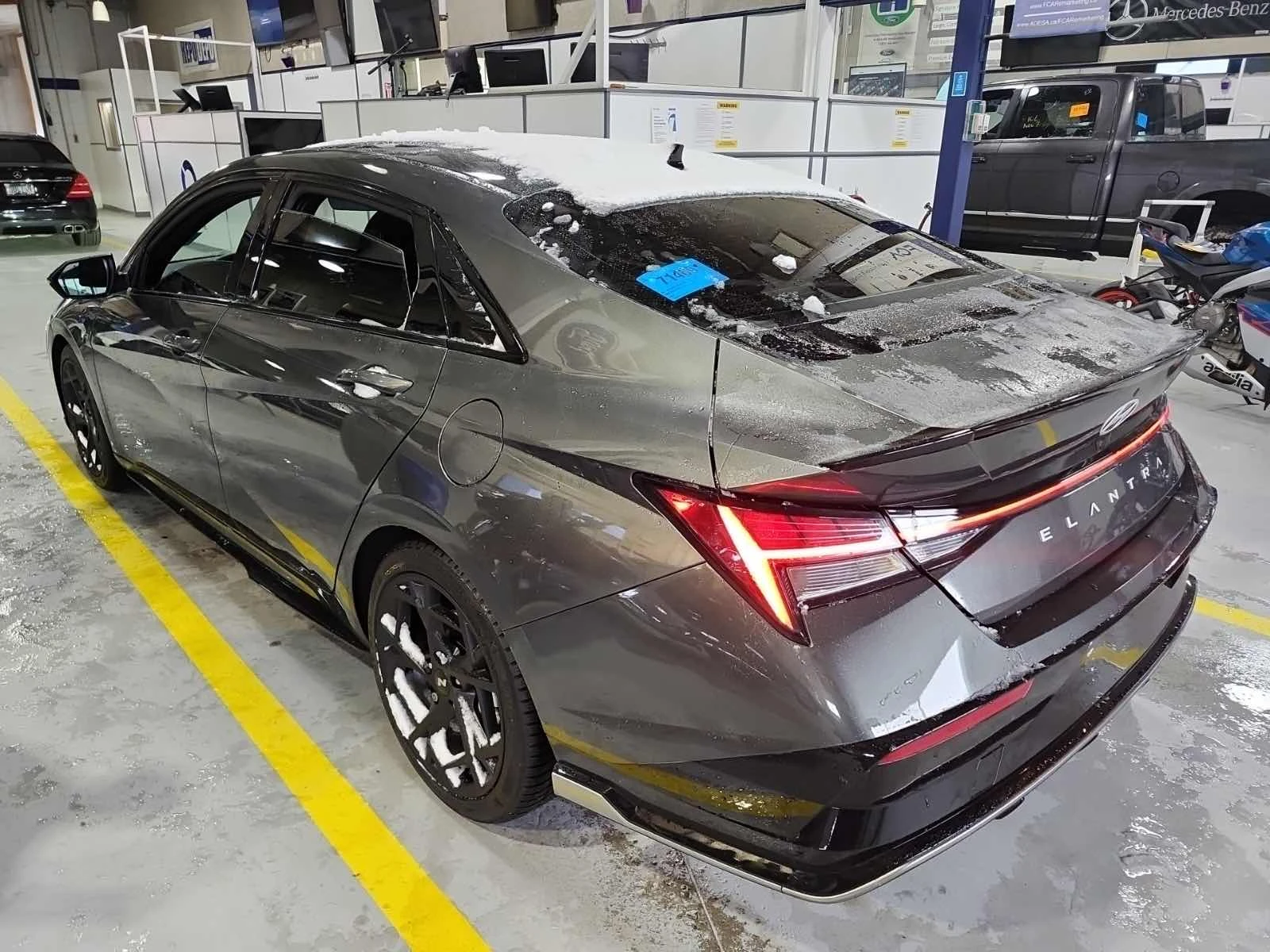 Hyundai Elantra * N line* CARFAX * БЕЗ ПЪРВОНАЧАЛНА ВНОСКА - изображение 5