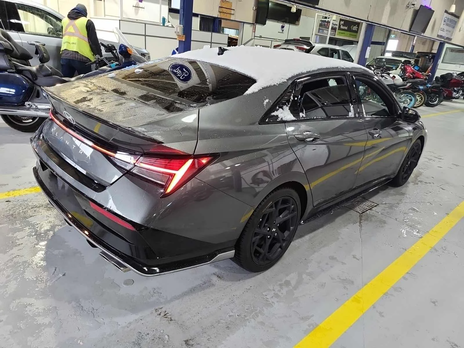 Hyundai Elantra * N line* CARFAX * БЕЗ ПЪРВОНАЧАЛНА ВНОСКА - изображение 4