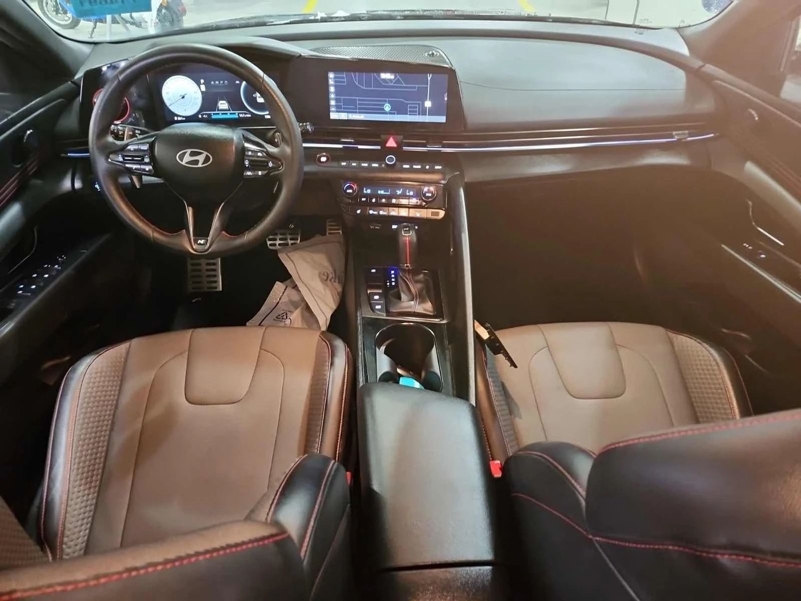 Hyundai Elantra * N line* CARFAX * БЕЗ ПЪРВОНАЧАЛНА ВНОСКА - изображение 7