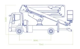 Автовишка Друга марка Socage DA328, снимка 4