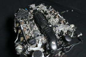 Двигател на 80км Mercedes 3.0 V6 Bi Turbo -390hp M276, снимка 1 - Части - 39678427