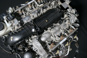 Двигател на 80км Mercedes 3.0 V6 Bi Turbo -390hp M276, снимка 3 - Части - 39678427