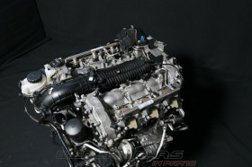 Двигател на 80км Mercedes 3.0 V6 Bi Turbo -390hp M276, снимка 4 - Части - 39678427