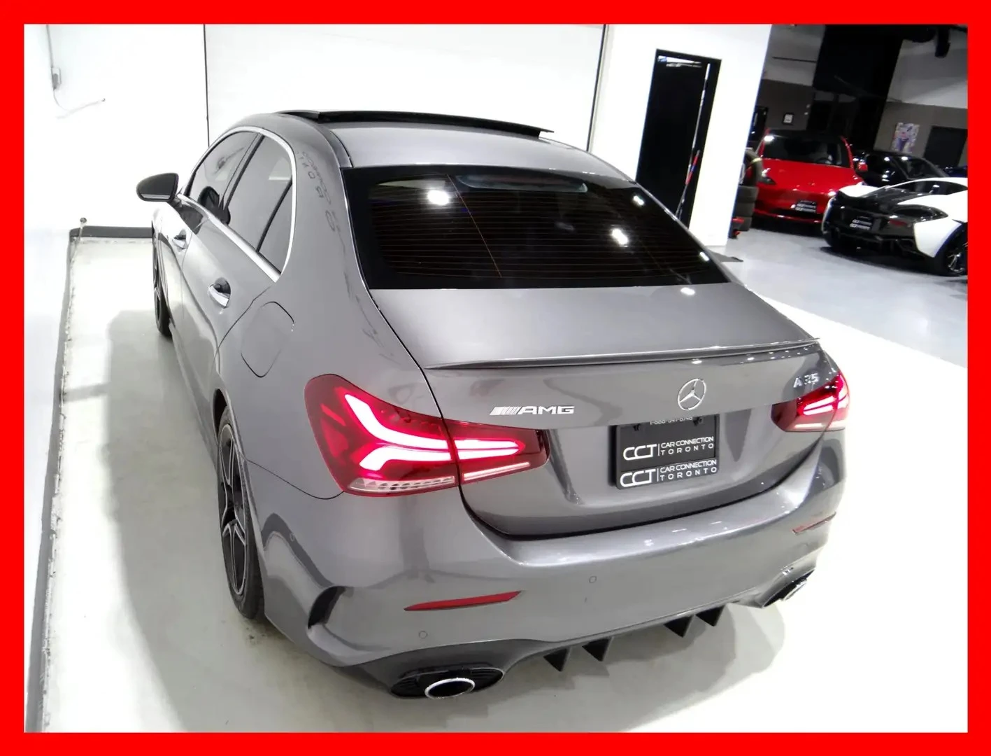 Mercedes-Benz A 35 AMG 4MATIC * PANO ROOF/ALCANTARA, снимка 5 - Автомобили и джипове - 56130344
