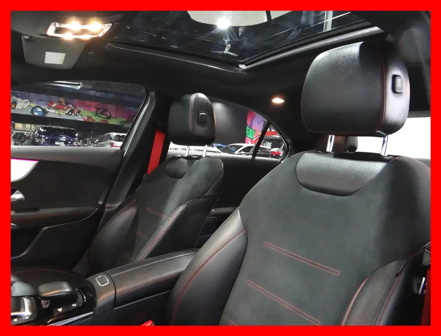 Mercedes-Benz A 35 AMG 4MATIC * PANO ROOF/ALCANTARA, снимка 8 - Автомобили и джипове - 56130344