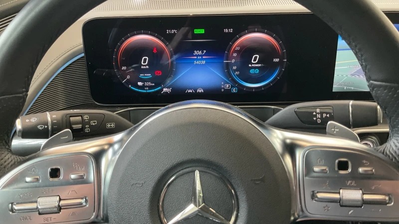 Mercedes-Benz EQC AMG 4MATIC Keyless Distronic Burmester Head-Up Led, снимка 7 - Автомобили и джипове - 52377014