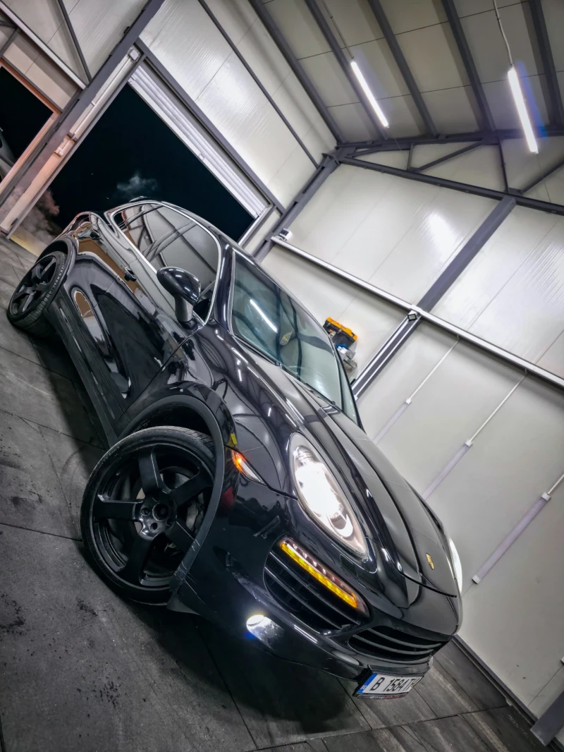 Porsche Cayenne = 3.0d= BLACK EDITION= СМЕНЕНИ ВЕРИГИ= , снимка 1 - Автомобили и джипове - 52915557