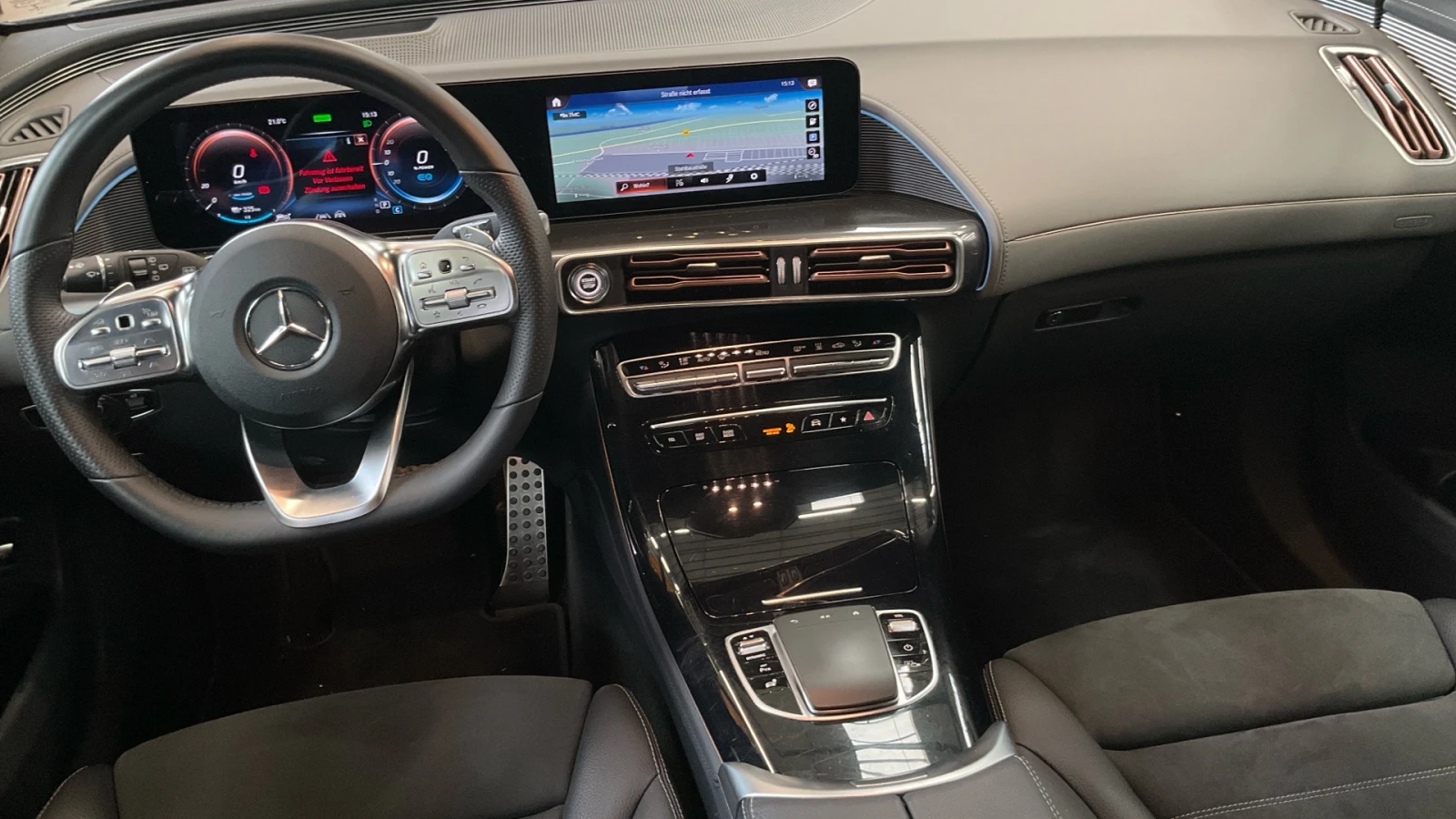 Mercedes-Benz EQC AMG 4MATIC Keyless Distronic Burmester Head-Up Led | Mobile.bg   6