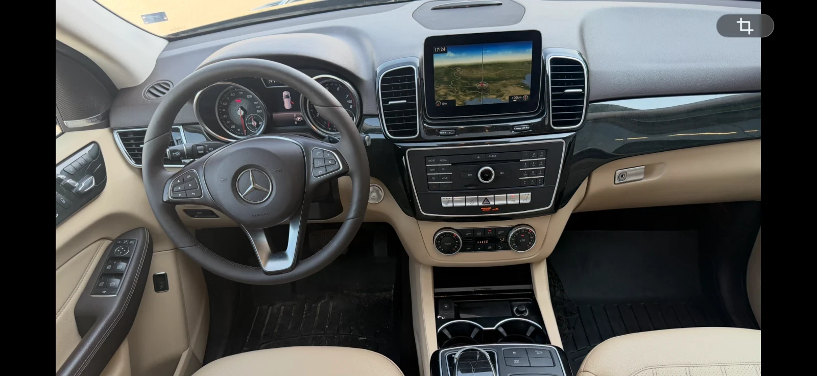 Mercedes-Benz GLE 350, снимка 9 - Автомобили и джипове - 55342647