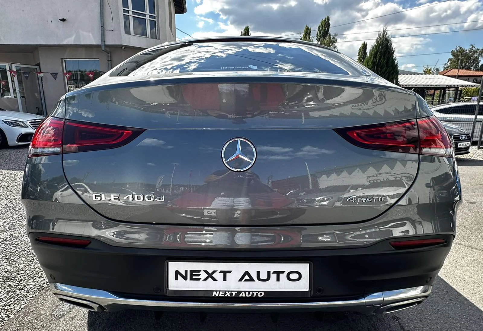 Mercedes-Benz GLE 400 D 330HP AMG LINE HUD BURMESTER ОБДУХВАНЕ PANO, снимка 6 - Автомобили и джипове - 56105205