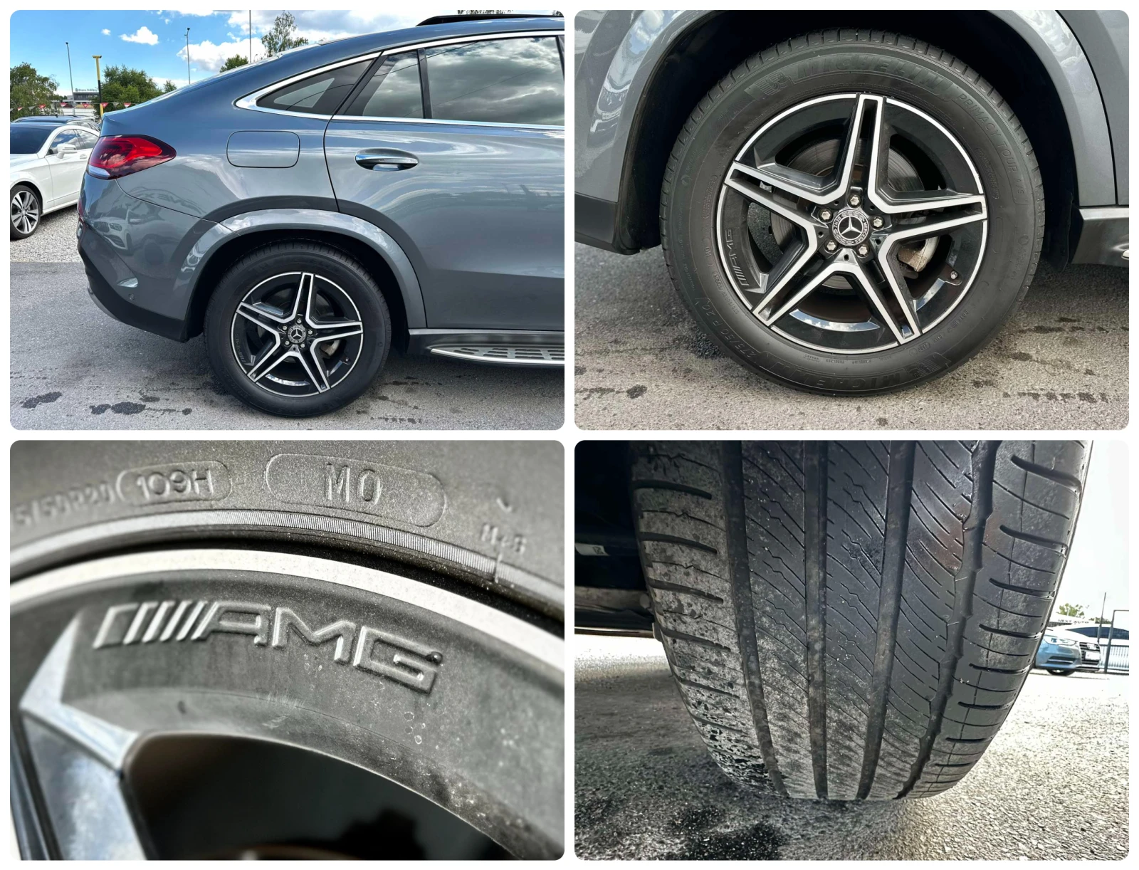 Mercedes-Benz GLE 400 D 330HP AMG LINE HUD BURMESTER ОБДУХВАНЕ PANO, снимка 17 - Автомобили и джипове - 56105205
