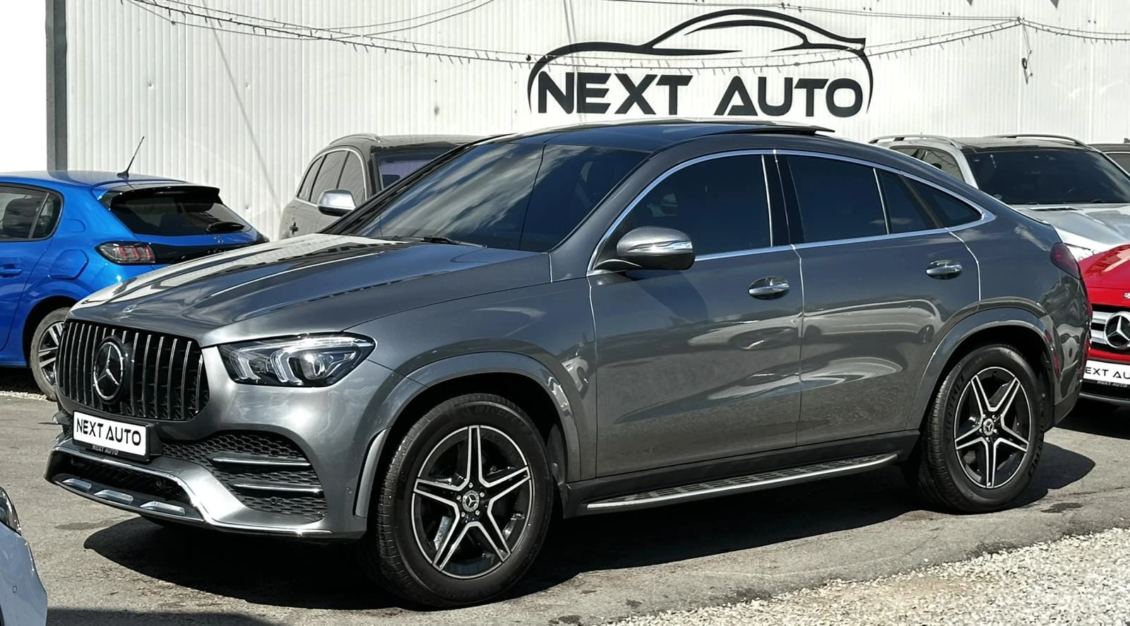 Mercedes-Benz GLE 400 D 330HP AMG LINE HUD BURMESTER ОБДУХВАНЕ PANO