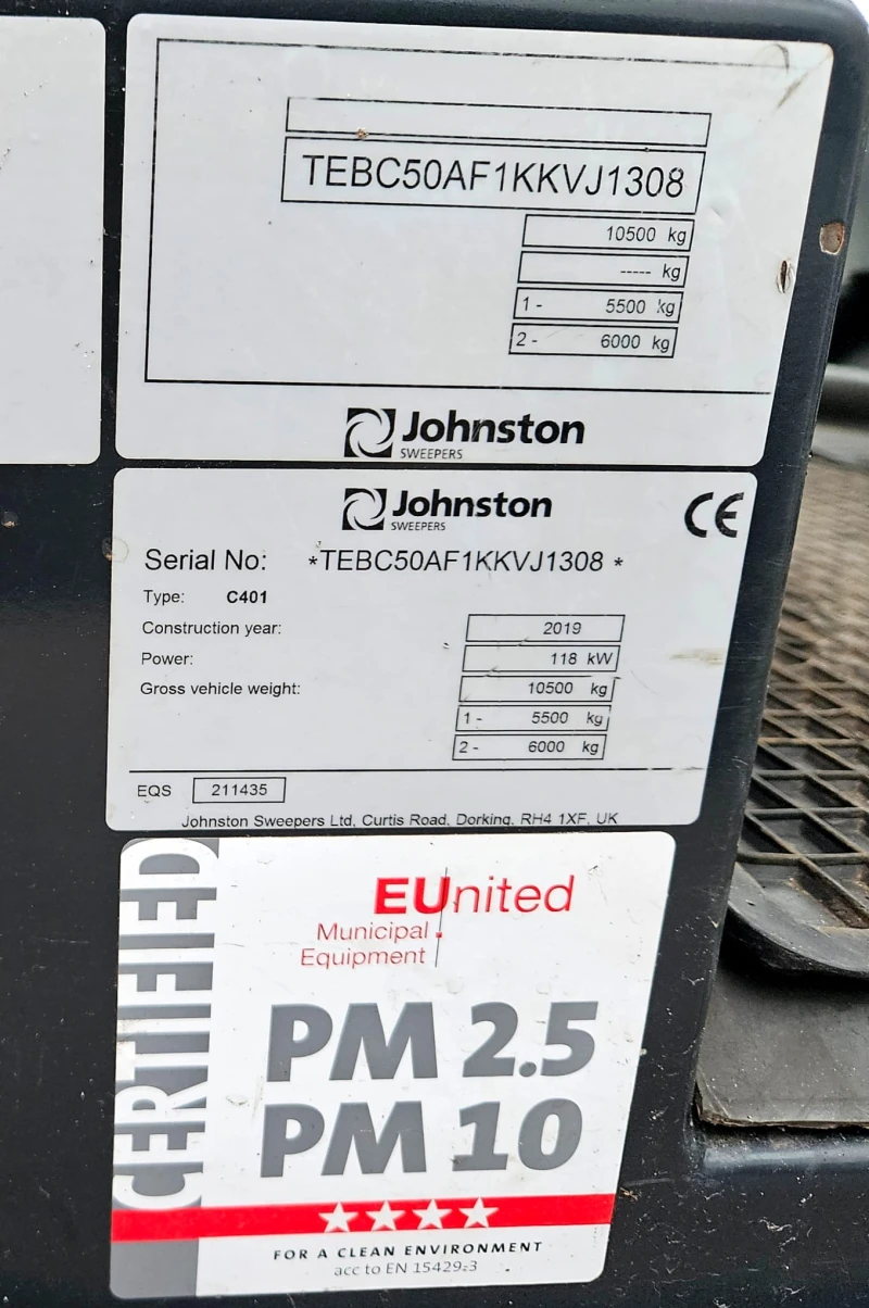 Johnston Compact 2-Броя-Мотометачки, снимка 11 - Камиони - 53515359