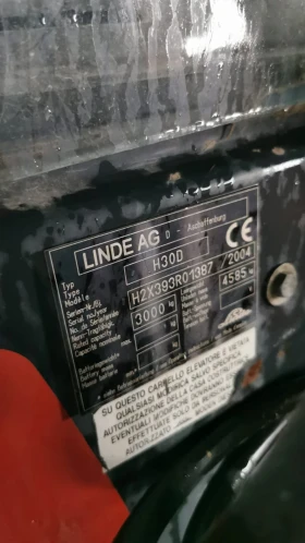 Мотокар Linde H30D / Дизел / ОБСЛУЖЕН / 3 ТОНА, снимка 11