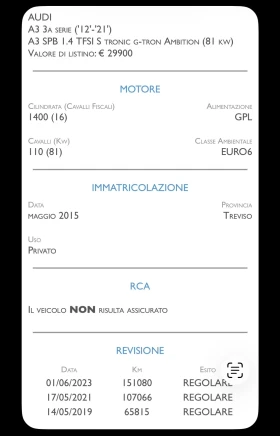 Audi A3 1.4 G TRON, снимка 12