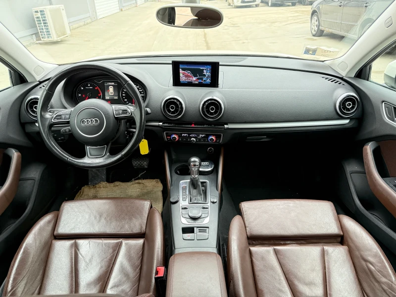 Audi A3 2.0TDI/АВТОМАТ/КОЖА/ОЧАКВАН ВНОС/ОБСЛУЖЕН/, снимка 9 - Автомобили и джипове - 53478374