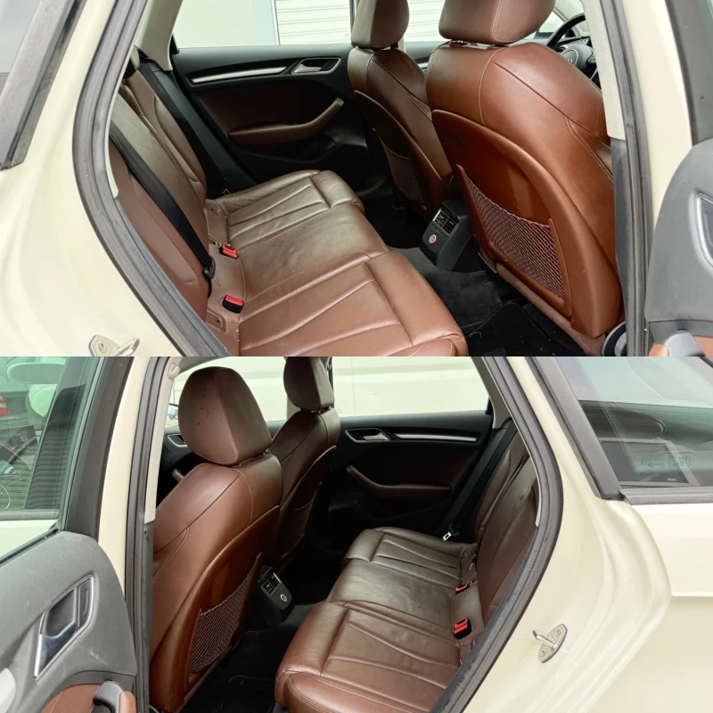 Audi A3 2.0TDI/АВТОМАТ/КОЖА/ОЧАКВАН ВНОС/ОБСЛУЖЕН/, снимка 14 - Автомобили и джипове - 53478374