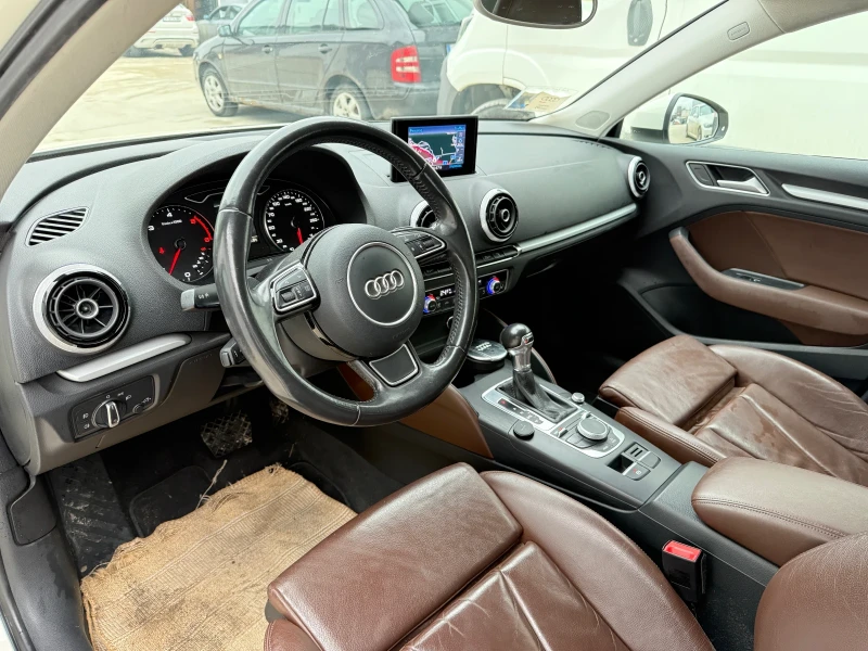 Audi A3 2.0TDI/АВТОМАТ/КОЖА/ОЧАКВАН ВНОС/ОБСЛУЖЕН/, снимка 7 - Автомобили и джипове - 53478374