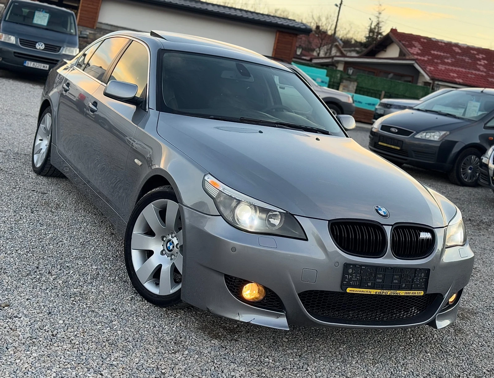 BMW 530 3.0D АВТОМАТ НАВИ КОЖА ПОДГРЕВ ШИБИДАХ  - [1] 