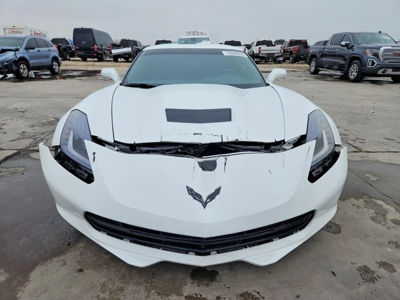 Chevrolet Corvette 6.2* V8* STINGRAY* ПОДГРЕВ* КАМЕРА* КЕЙЛЕС* АВТОПИ, снимка 5 - Автомобили и джипове - 53966544