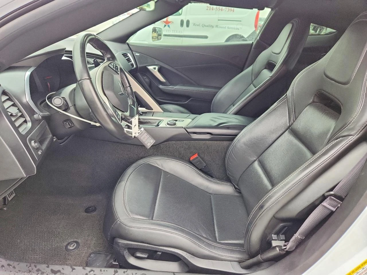 Chevrolet Corvette 6.2* V8* STINGRAY* ПОДГРЕВ* КАМЕРА* КЕЙЛЕС* АВТОПИ, снимка 9 - Автомобили и джипове - 53966544