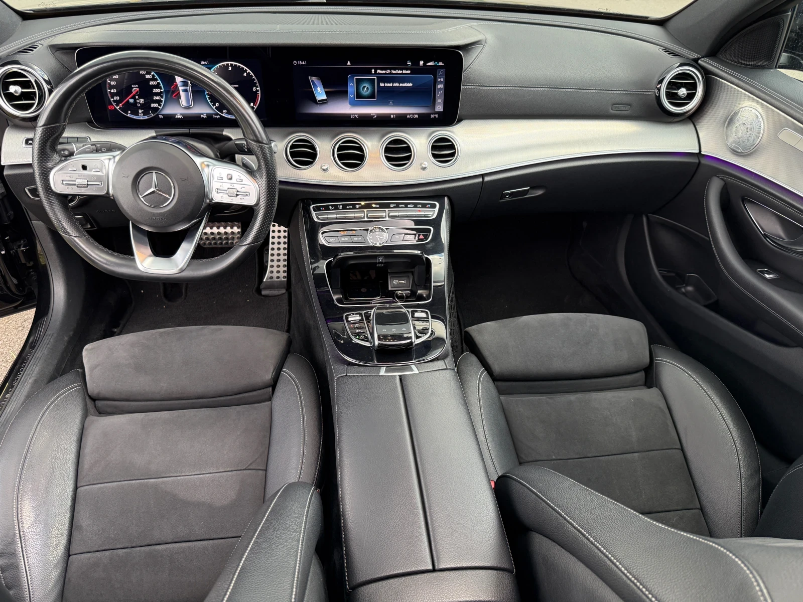 Mercedes-Benz E 220 AMG E220D, снимка 11 - Автомобили и джипове - 54821906