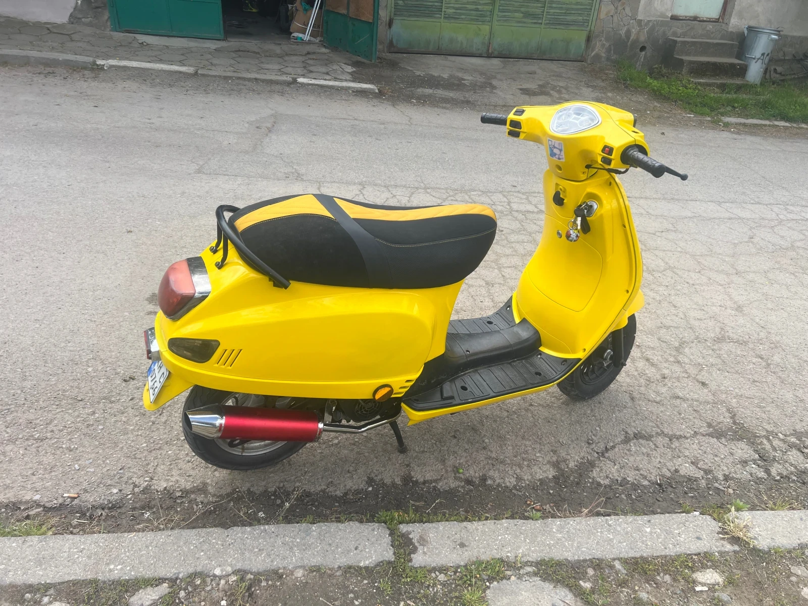 Vespa 50 Скутера е китайски 55мм бутало  M категория, снимка 2 - Мотоциклети и мототехника - 54574058