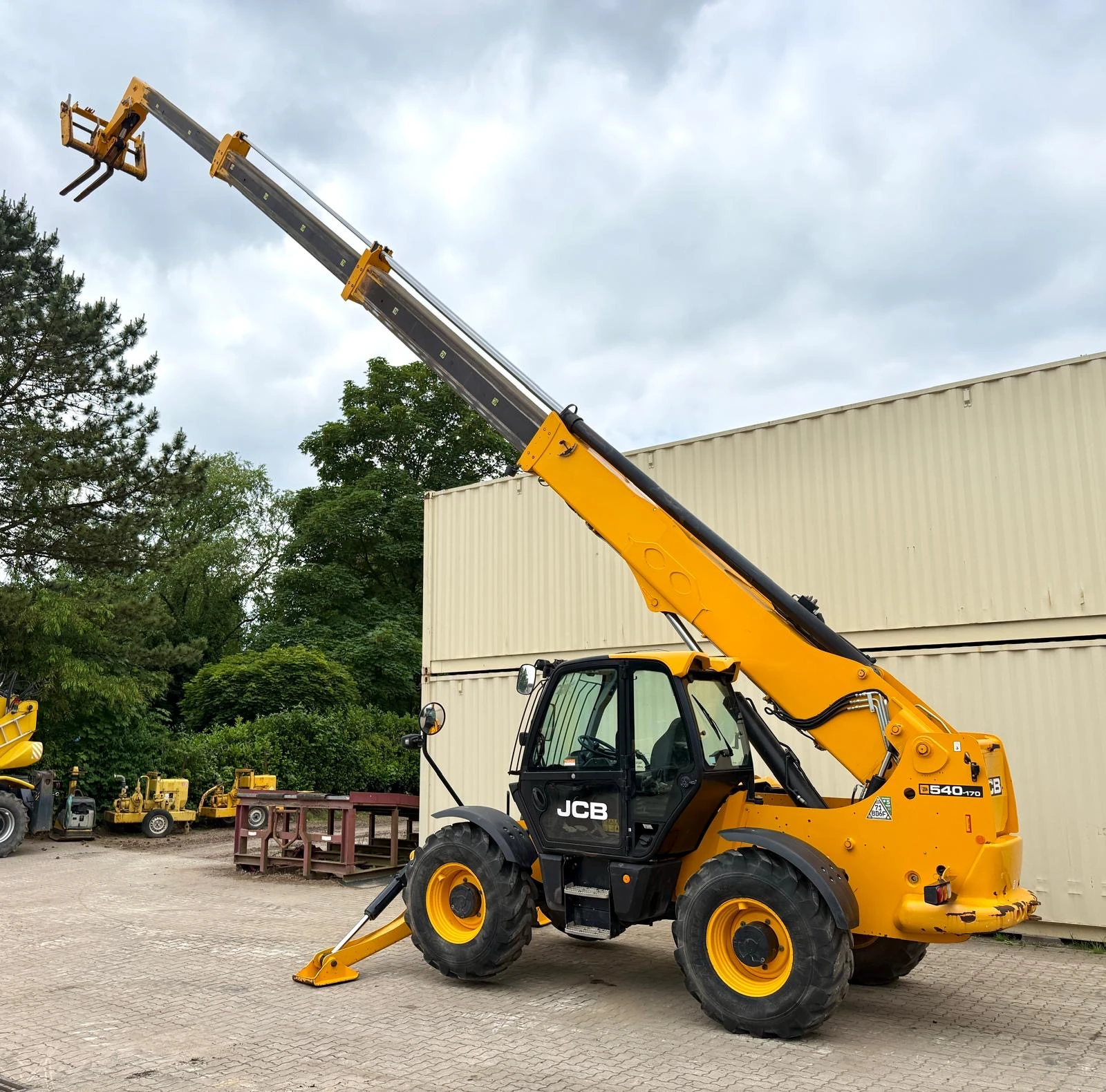 Телескопични товарачи JCB 540-170 HI-VIZ ЛИЗИНГ, снимка 9 - Индустриална техника - 55391611