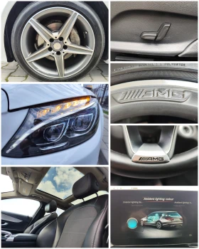 Mercedes-Benz C 220 * AMG* BLUETEC* PANORAMA* DISTRONIC* FULL, снимка 16