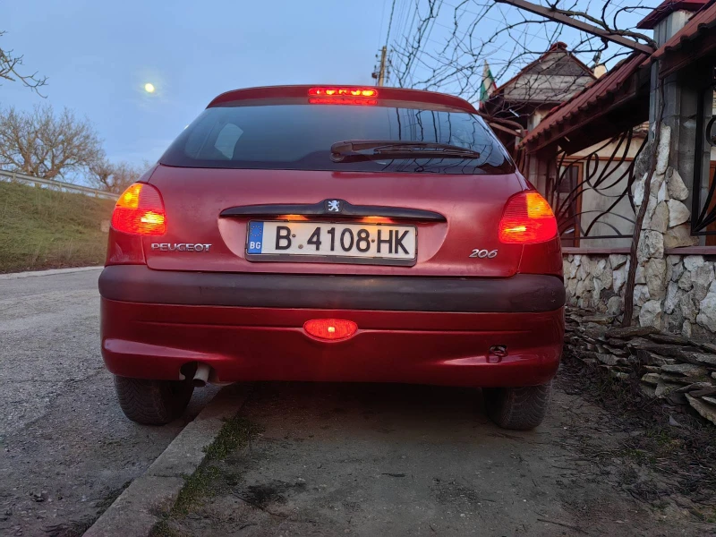 Peugeot 206, снимка 7 - Автомобили и джипове - 53134556