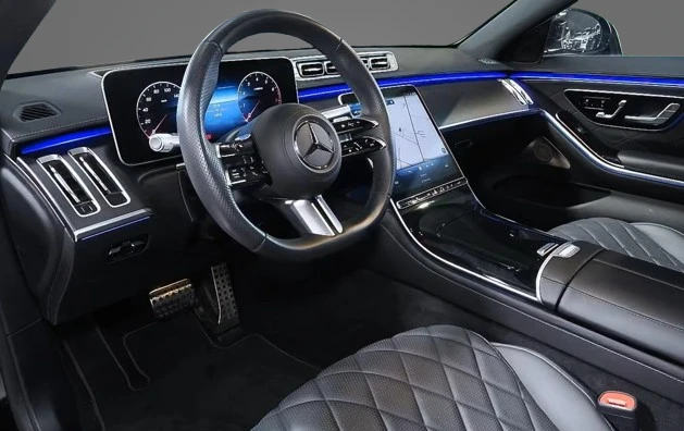 Mercedes-Benz S 580 4Matic = AMG Line = Curving Rear Axle Гаранция - изображение 3