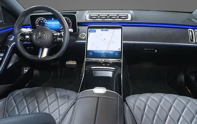Mercedes-Benz S 580 4Matic = AMG Line = Curving Rear Axle Гаранция - изображение 5