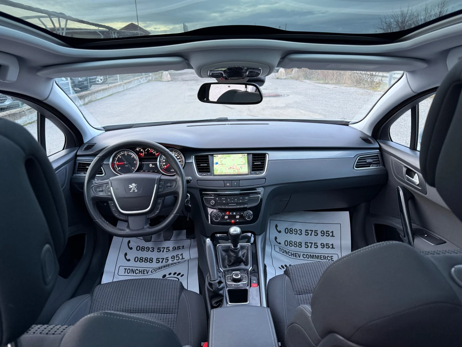 Peugeot 508 1.6-EHDI-132.000km-NEW-PANORAMA-NAVI-PARKTRONIK | Mobile.bg   13