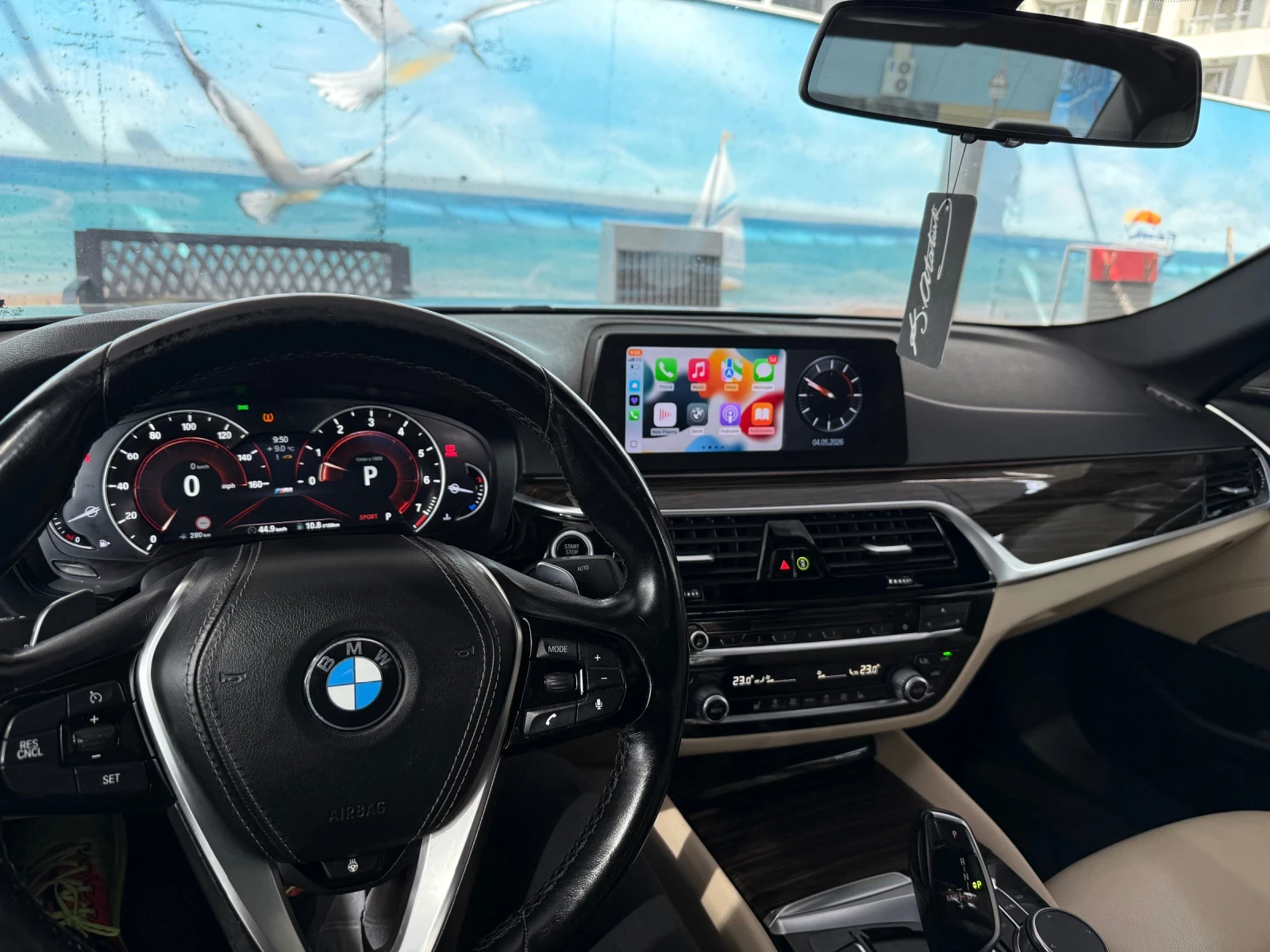 BMW 540 Individual | Harman Kardon/Head Up Display/Carplay, снимка 6 - Автомобили и джипове - 55956075