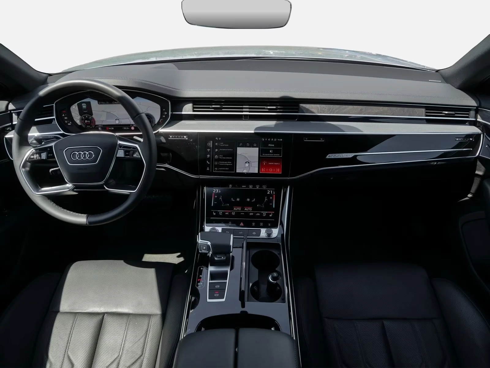 Audi A8 50 TDI / S-LINE / HUD / MATRIX / 360 / BLACK OPTIC, снимка 8 - Автомобили и джипове - 55257989