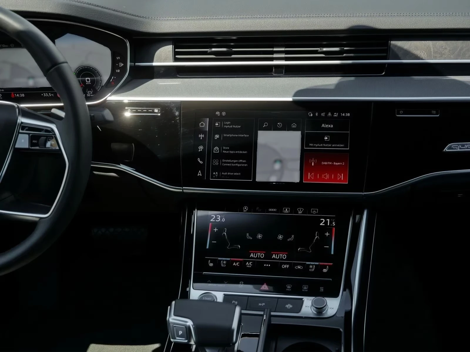 Audi A8 50 TDI / S-LINE / HUD / MATRIX / 360 / BLACK OPTIC, снимка 10 - Автомобили и джипове - 55257989