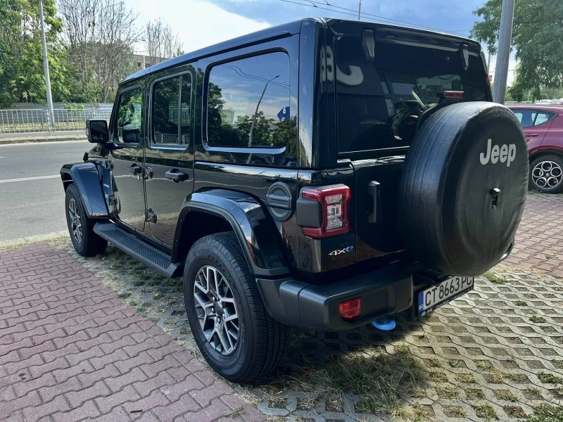 Jeep Wrangler ДЕМО АВТОМОБИЛ PHEV 381кс. N1 3+ 1 места , снимка 4 - Автомобили и джипове - 46638350