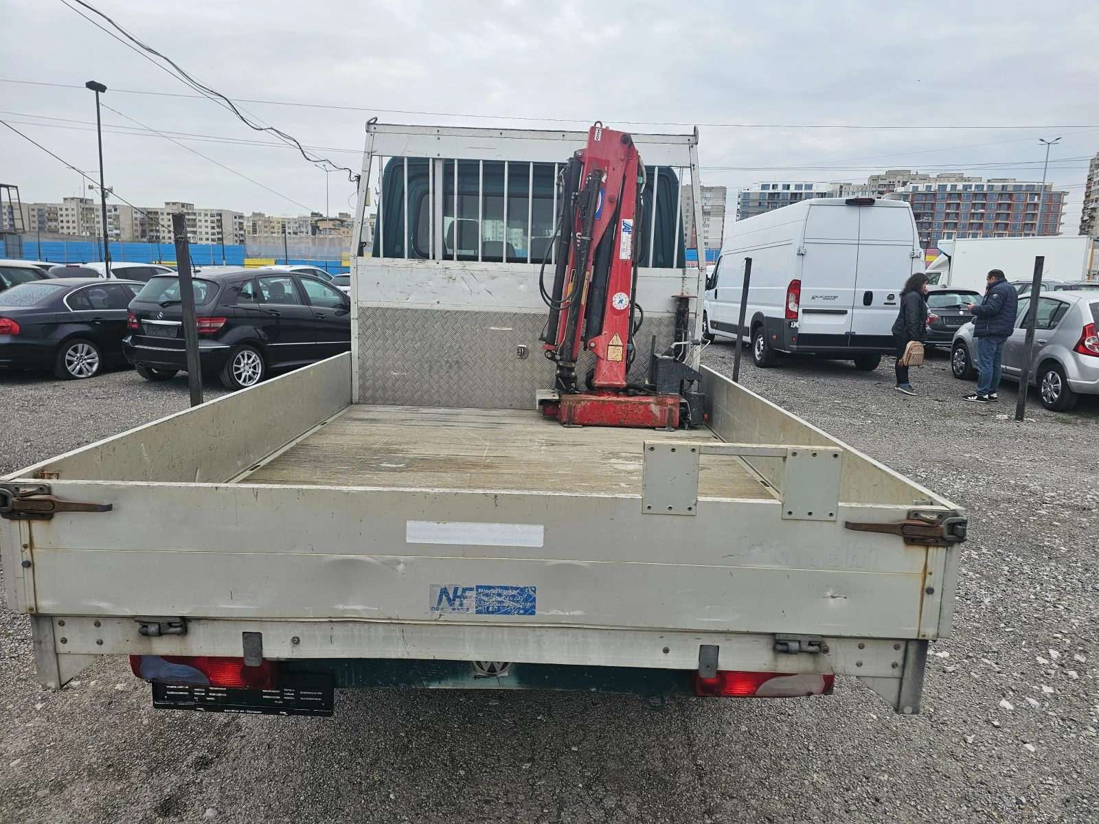 VW Crafter 2.5tdi+ kran, снимка 5 - Бусове и автобуси - 54218619